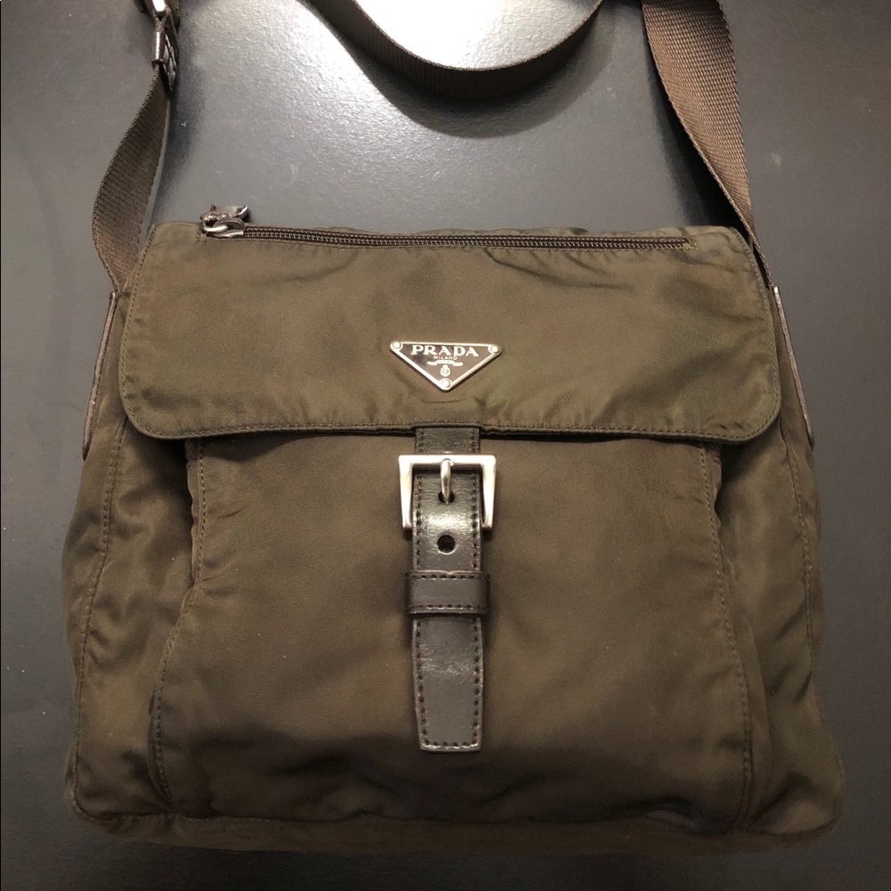 *SOLD* Prada Messenger Tessuto Bag